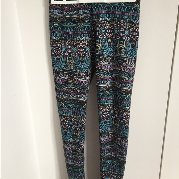 PYJAMA LEGGINGS SUPER SOFT tribal boho - Picture 4 of 5